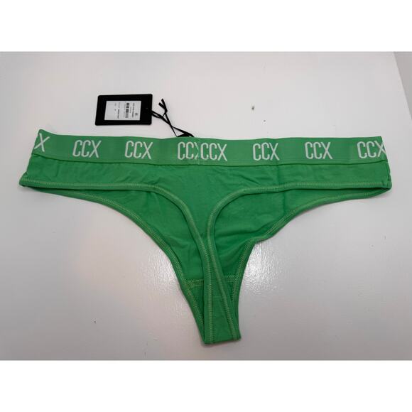 City Chic / CCX Cotton Thong - Green Mint - Plus Sizes 18 & 20 - NWT - Picture 4 of 9